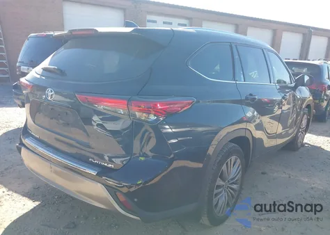 2022 Toyota Highlander Platinum из США, поврежденный, VIN 5TDFZRAHXNS116089